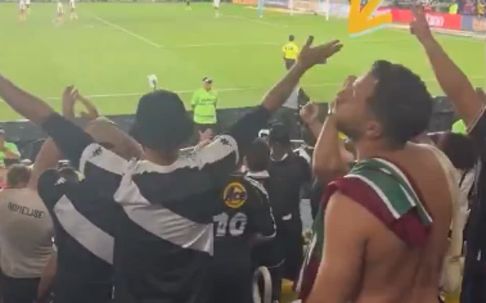 'Torcedor do Fluminense' na torcida do Vasco