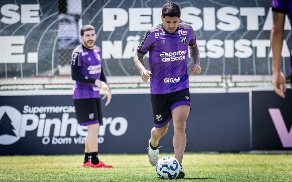 Treino do Ceará (Foto: Gabriel Silva/Ceará SC)