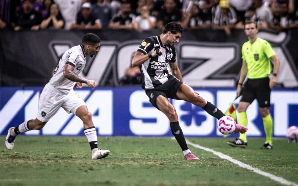 Partida entre Ceará e Botafogo, pelo Brasileirão (Foto: Gabriel Silva/Ceará SC)