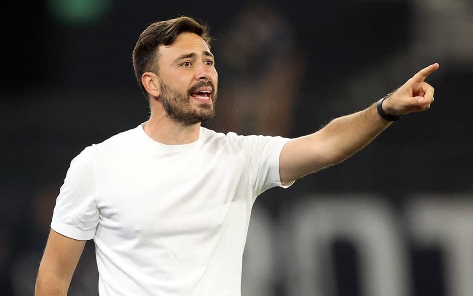 Davide Ancelotti é o técnico do Botafogo (Foto: Vitor Silva/Botafogo)