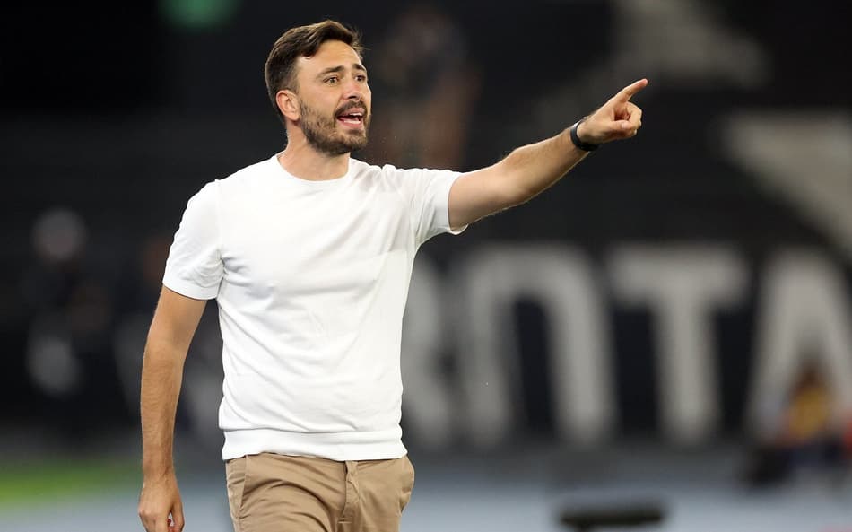 Davide Ancelotti é o técnico do Botafogo (Foto: Vitor Silva/Botafogo)