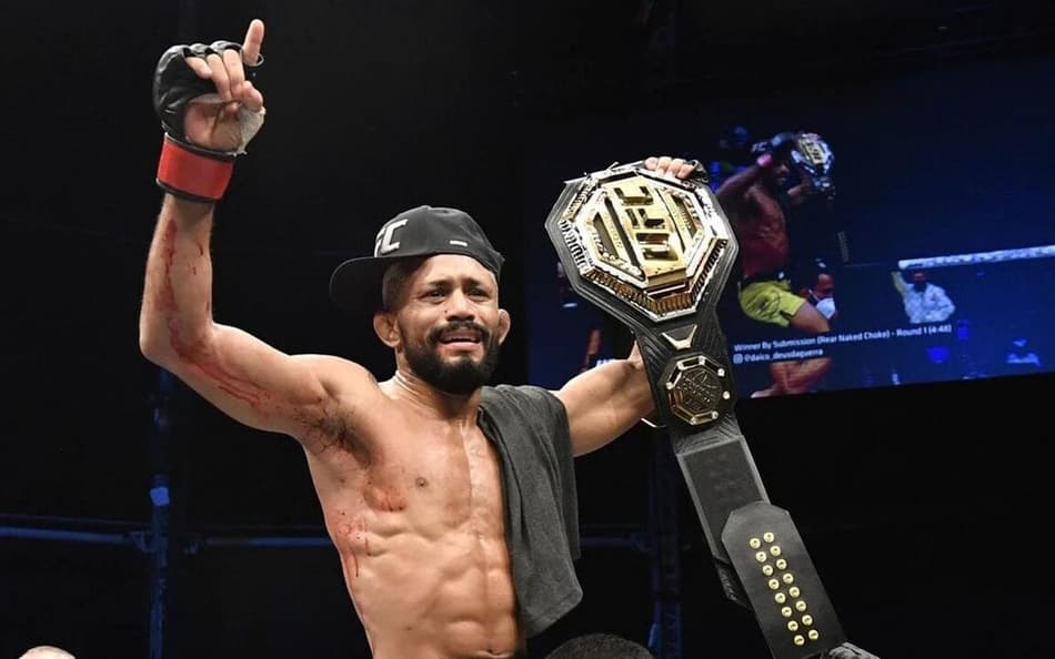 Deiveson: bicampeão do UFC (Foto: Reprodução/UFC)