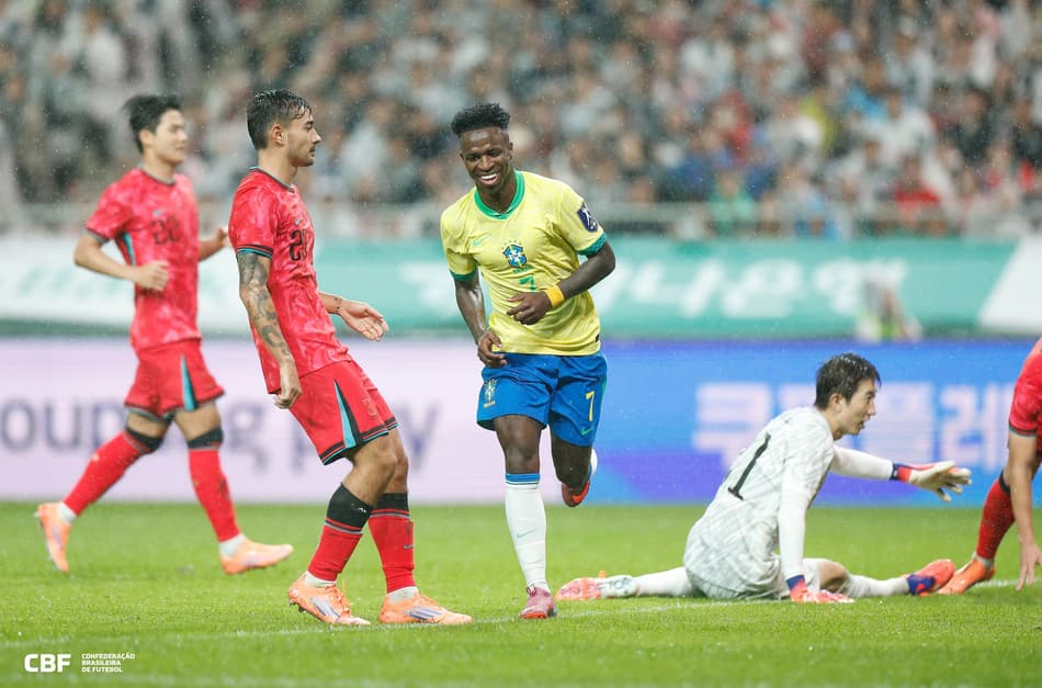 Destaques da semana desculpas de Vini Jr., goleada da Seleção e muito mais