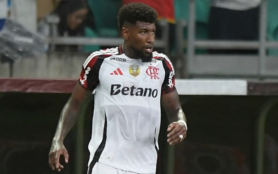 Emerson Royal Bahia x Flamengo