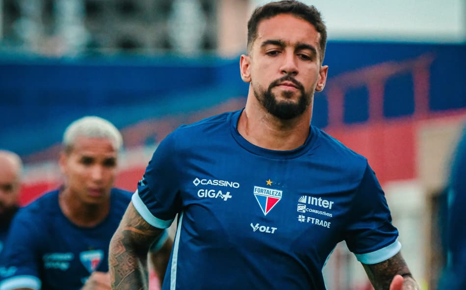 Fortaleza durante treino (Foto: Mateus Lotif/Fortaleza EC)