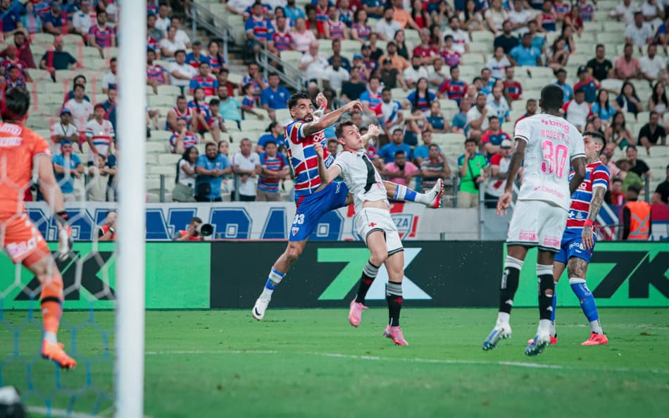 Partida entre Fortaleza e Vasco, pelo Brasileirão (Foto: Mateus Lotif/Fortaleza EC)