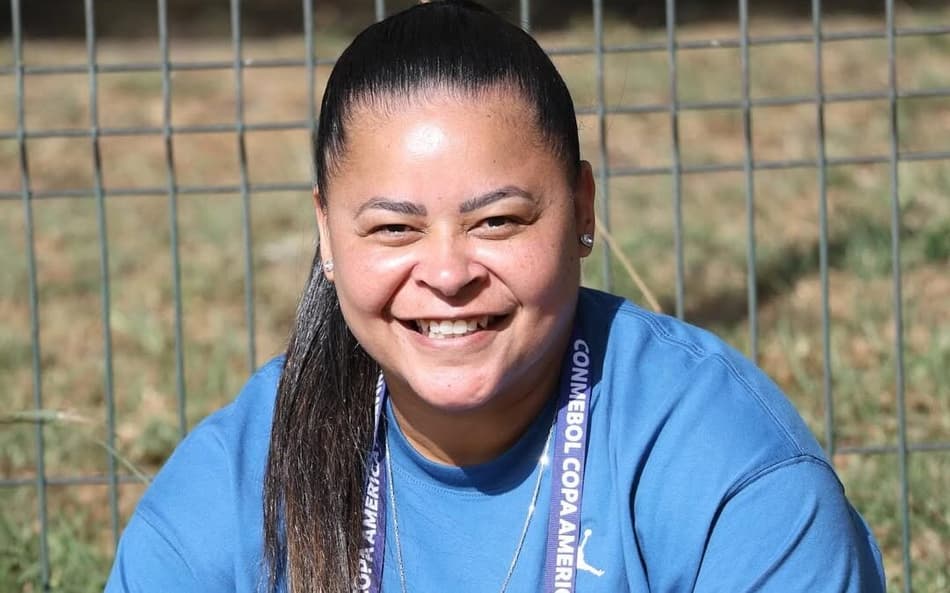 Fran, tetracampeã da Libertadores Feminina, é comentarista na N Sports.