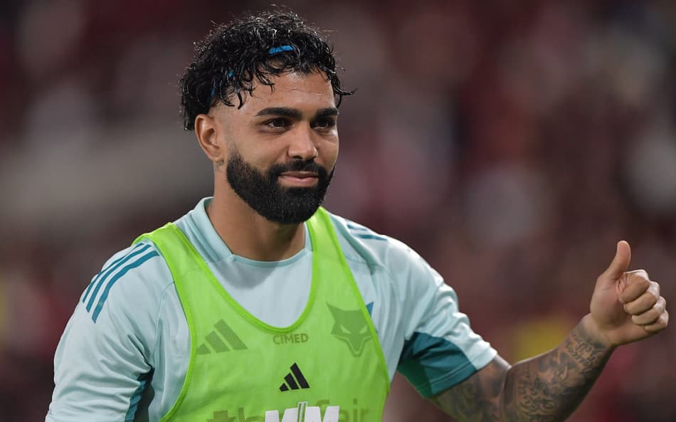 Gabigol em Flamengo x Cruzeiro