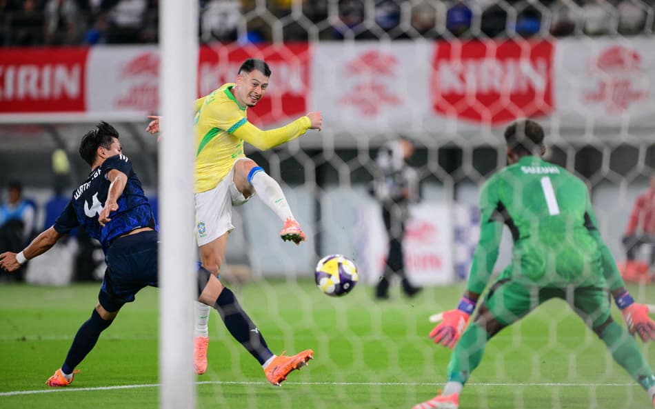 Gabriel Martinelli faz segundo gol do Brasil contra o Japão