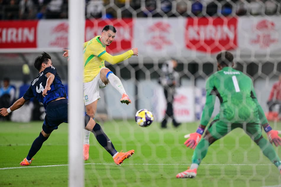 Gabriel Martinelli faz segundo gol do Brasil contra o Japão