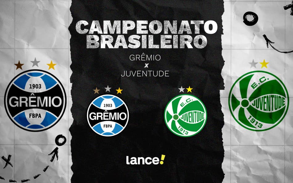 Ficha técnica: Grêmio x Juventude