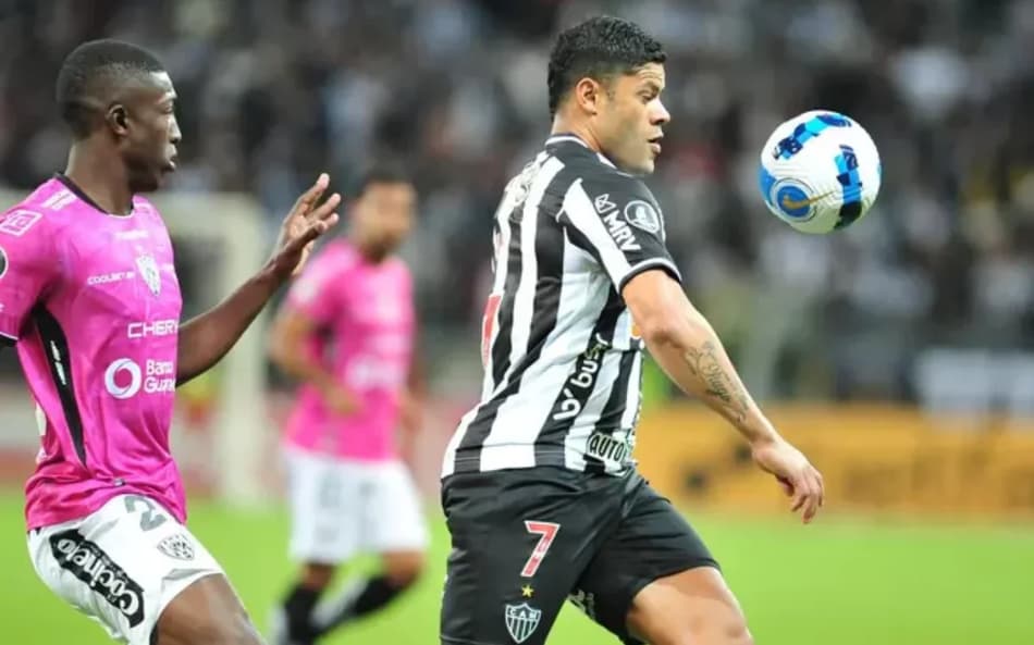 Hulk contra o Independiente del Valle em 2022( reprodução)