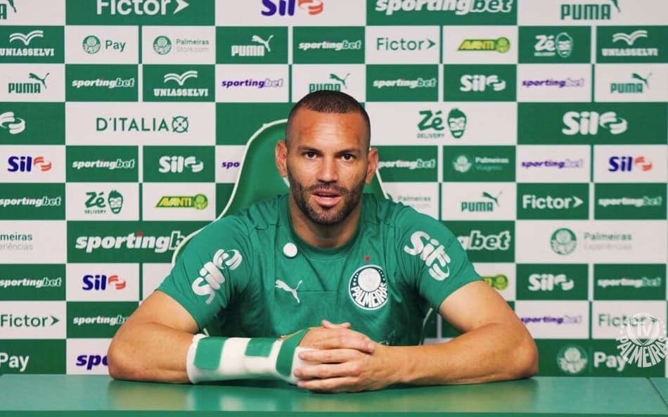 Weverton, goleiro do Palmeiras