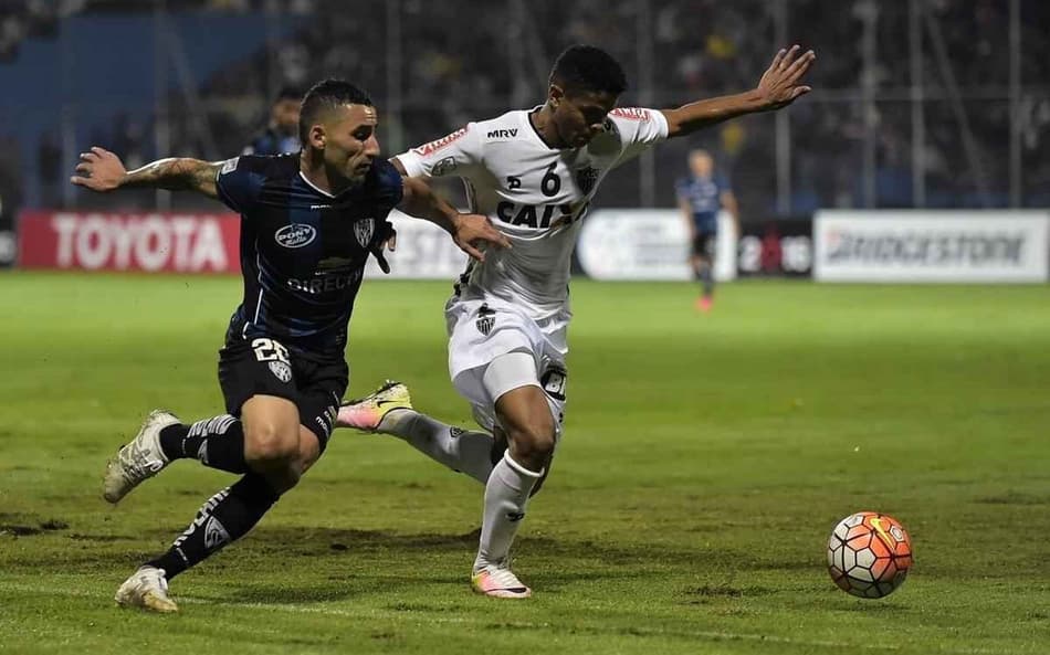 Independiente del Valle x Atlético em 2016 (Foto: Reprodução)