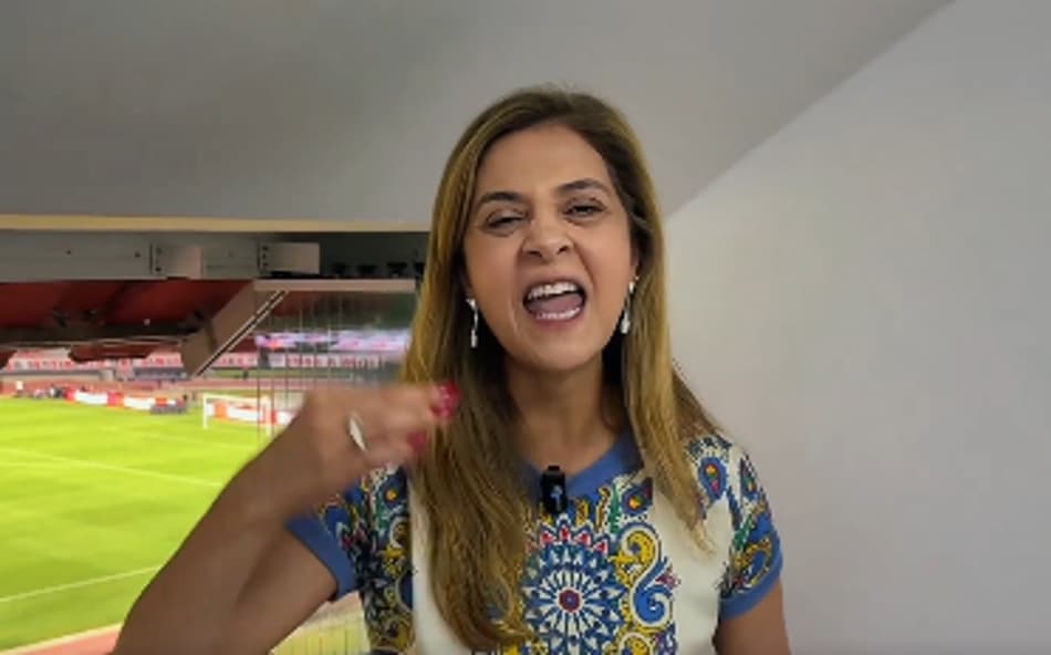 Leila Pereira publica vídeo após virada do Palmeiras diante do São Paulo