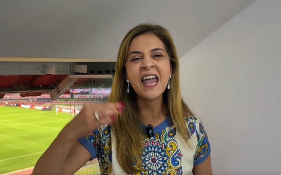 Leila Pereira publica vídeo após virada do Palmeiras diante do São Paulo