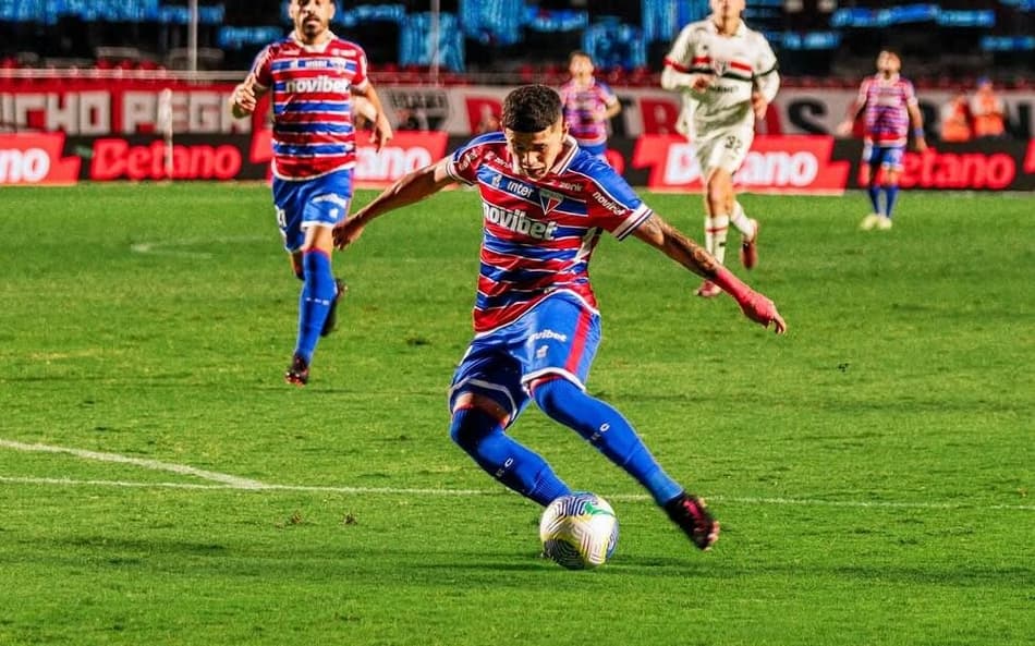 Imanol Machuca pertence ao Fortaleza e está emprestado ao Vélez Sarsfield-ARG (Foto: divulgação/Fortaleza EC)