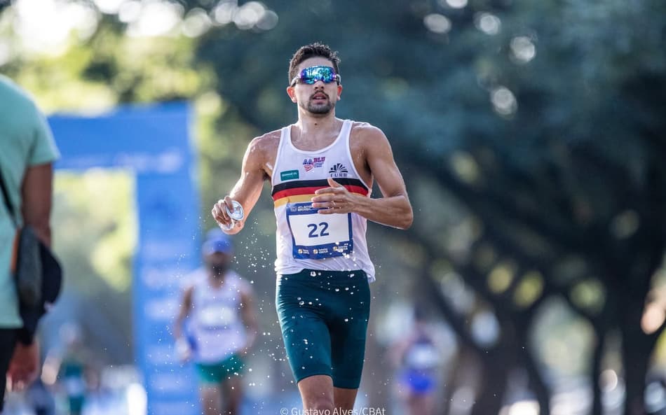 Matheus Corrêa da Marcha Atlética (Foto: Divulgação/Confederação Brasileira de Atletismo)
