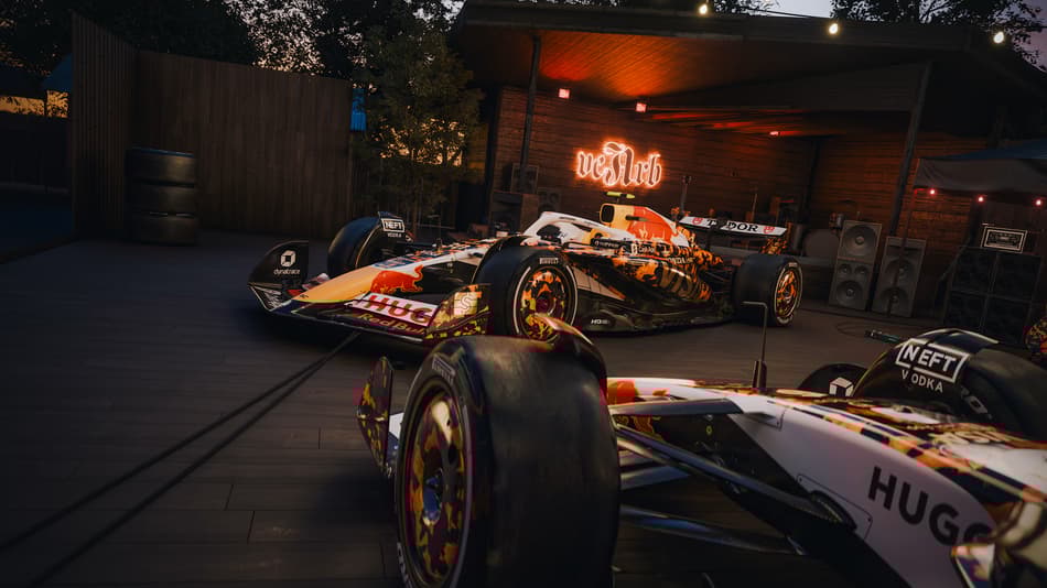 Pintura especial Red Bull Racing para o GP dos Estados Unidos (Foto: Divulgação/Instagram)