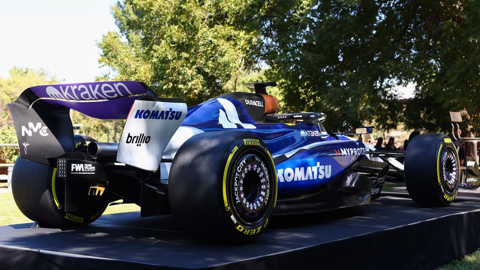 Pintura especial Williams para o GP dos Estados Unidos (Foto: Divulgação/Instagram)