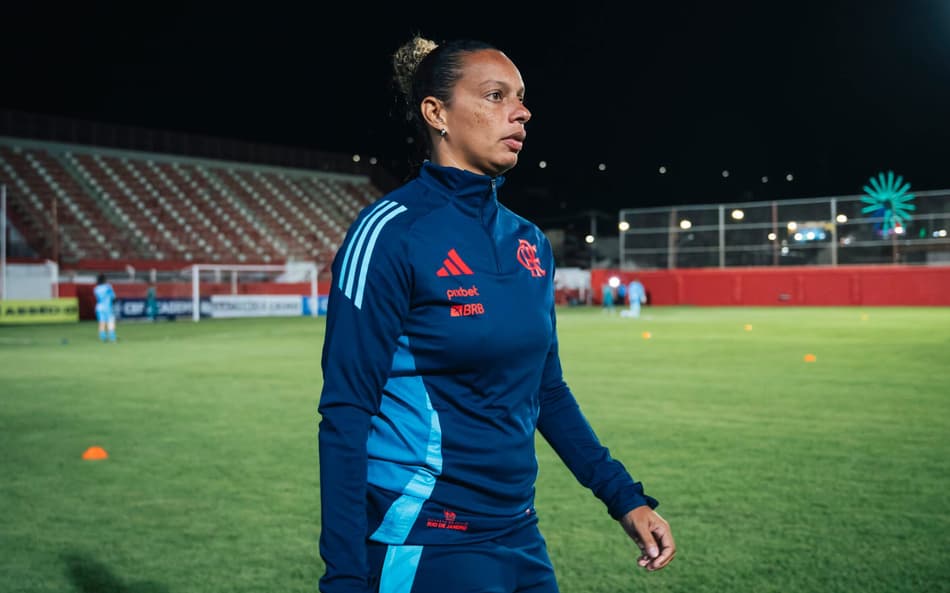 Rosana Augusto mira primeiras colocações do Brasileirão feminino. (Foto: João Guilherme/Flamengo)
