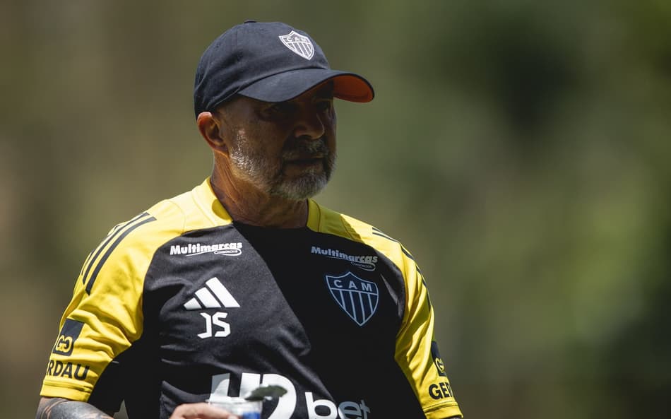 Sampaoli finaliza preparação para enfrentar o Sport (Pedro Souza / Atlético)