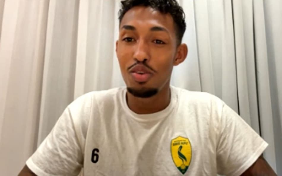 Sidnney em entrevista exclusiva ao Lance! (Foto: reprodução)
