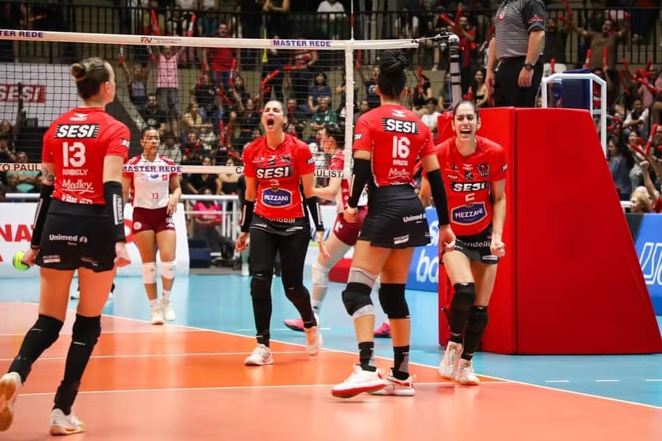 Sesi Bauru vence o Paulista de Vôlei feminino 2025 (Foto: Felipe Wiira/Sesi-SP)