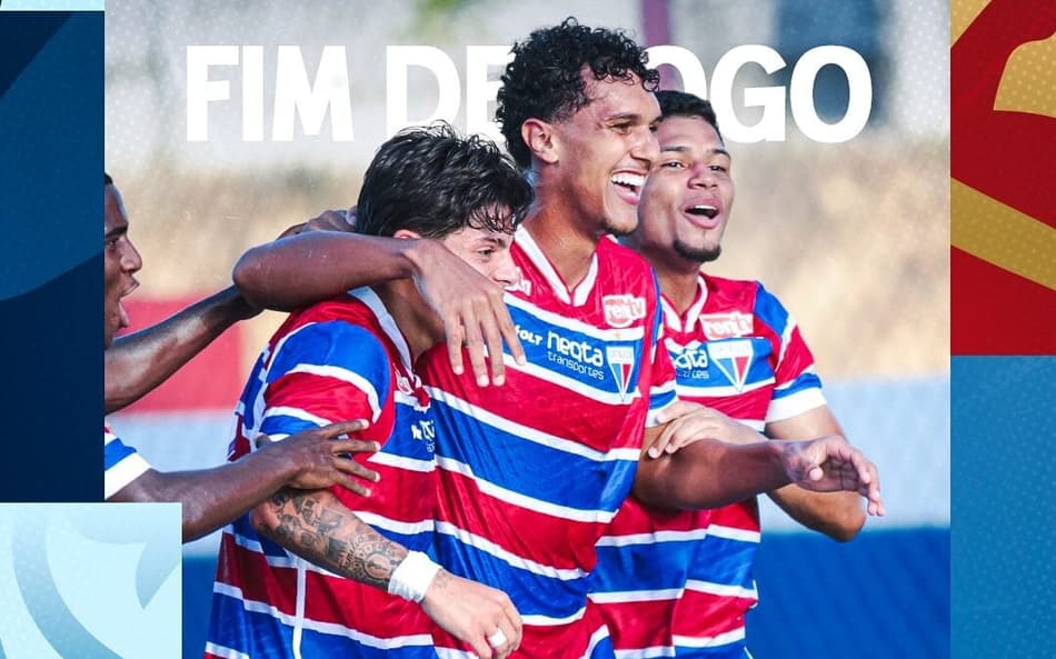 Fortaleza abre vantagem contra o Bahia na Copa do Brasil Sub-20 (Foto: João Moura / Fortaleza)