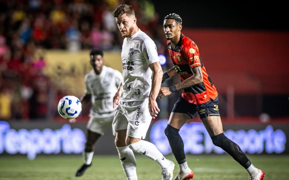 Partida entre Sport e Ceará, pelo Brasileirão (Foto: Gabriel Silva/Ceará SC)