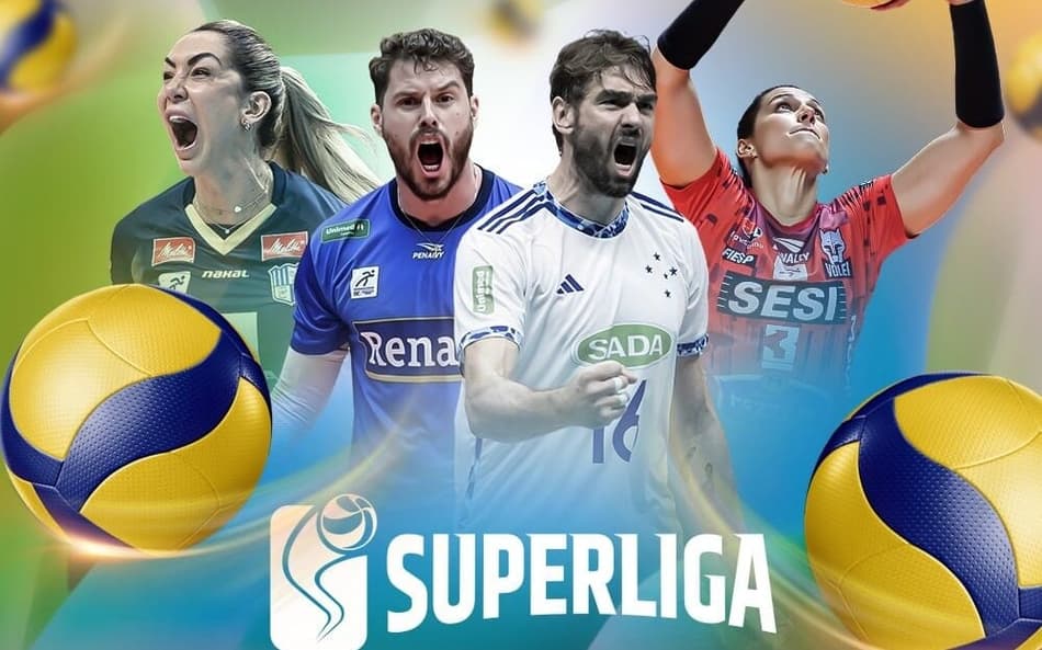 Superliga 25/26 foi lançada oficialmente no COB Expo (Foto: Divulgação/ COB)