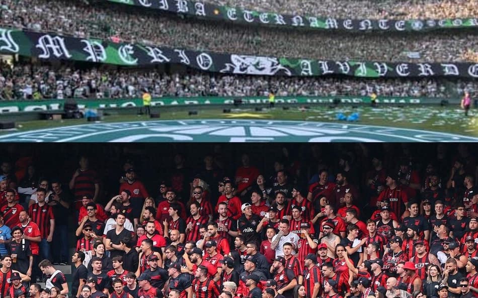 Torcida Coritiba Athletico Couto Pereira
