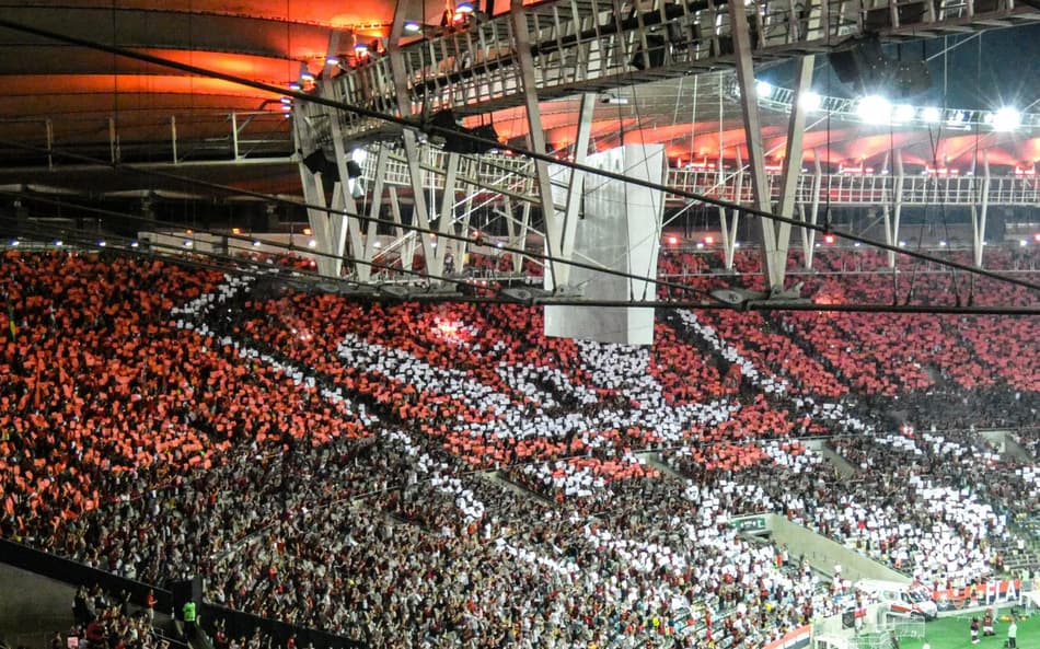 Torcida Flamengo Maracanã estádio