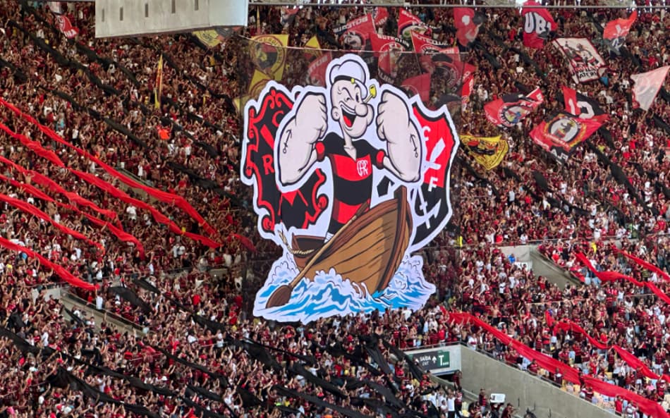 Torcida do Flamengo no Maracanã (Foto: Lucas Bayer/Lance!)