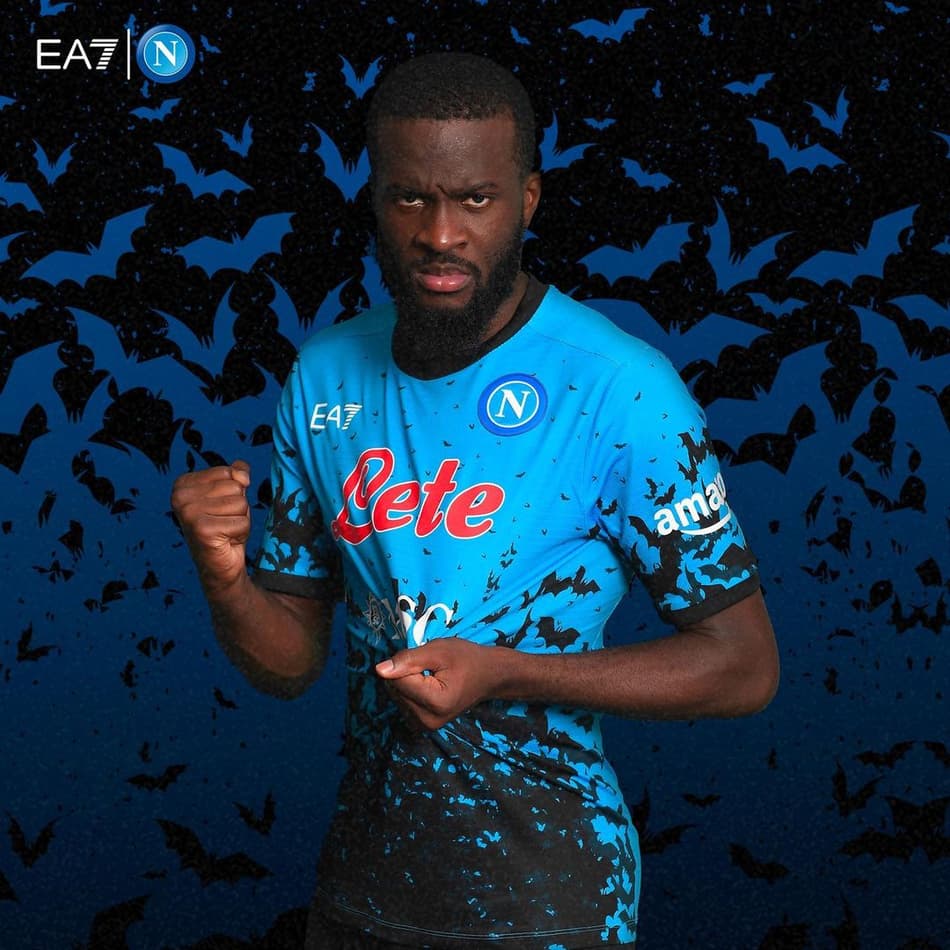 Uniforme de Halloween da Napoli na temporada 22/23
