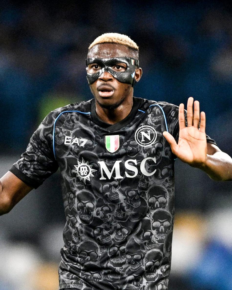 Uniforme de Halloween da Napoli na temporada 23/24