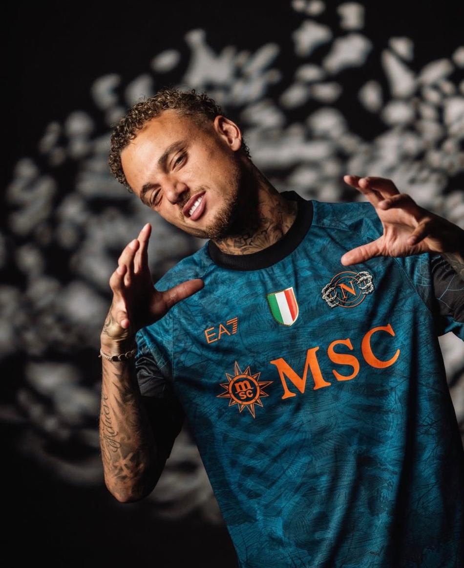 Uniforme de Halloween da Napoli na temporada 25/26