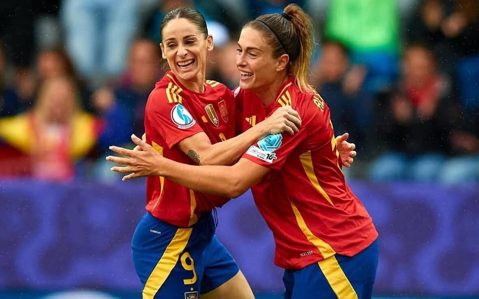 Espanha vence Bélgica na Eurocopa Feminina. (Foto: seleção espanhola feminina/Divulgação)