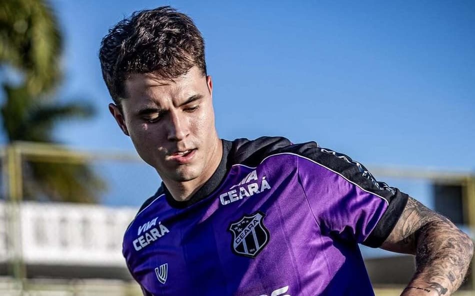 Zanocelo desfalca o Ceará contra o Santos (Foto: Felipe Santos / Ceara SC)