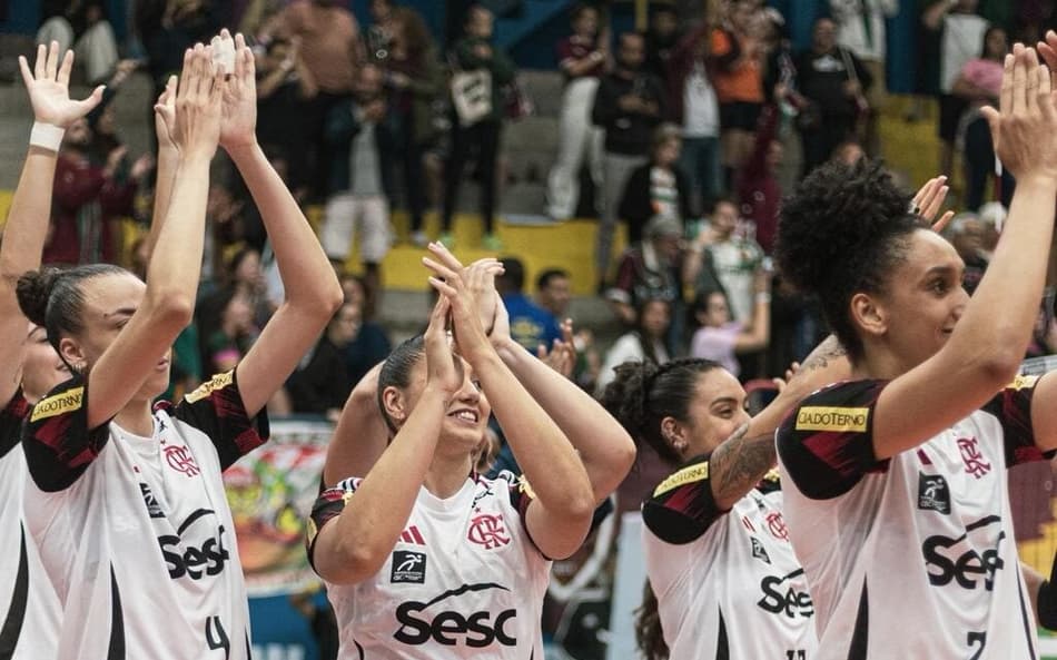 Flamengo é finalista do Carioca de vôlei feminino 2025 (Foto: Mariana Sá/ CRF)