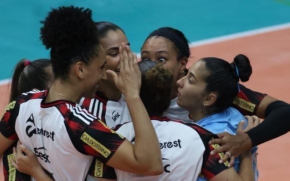Flamengo é finalista do Carioca de vôlei feminino 2025 (Foto: Mariana Sá/ CRF)