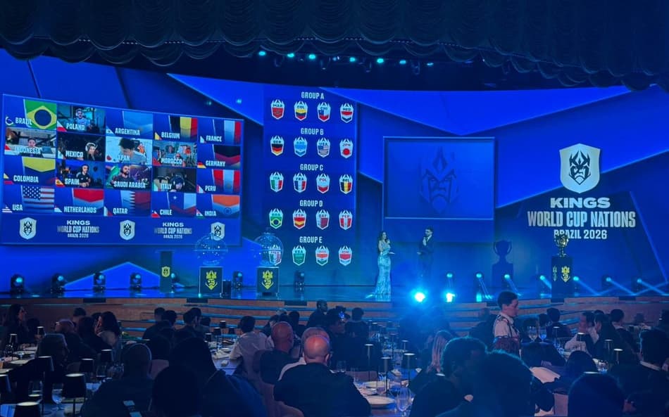 Brasil tem grupo definido na Kings World Cup Nations (Foto: Bruno Vaz / Lance!)