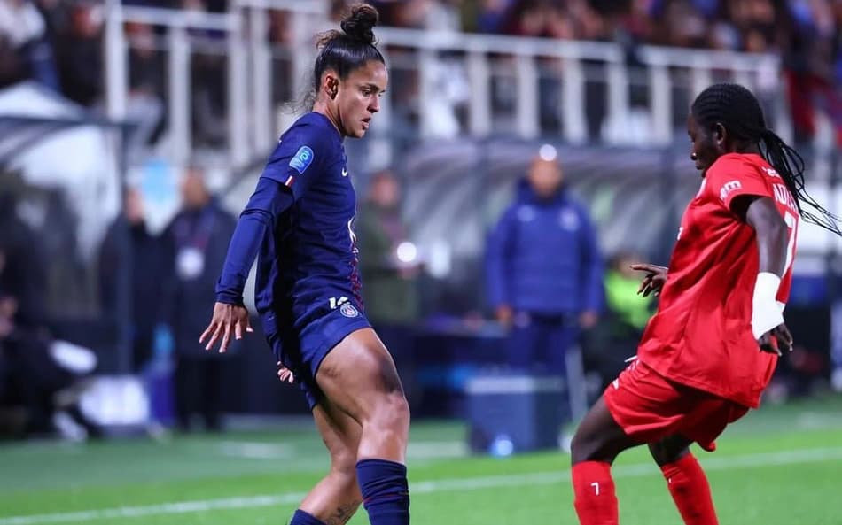 Isabela chagas no PSG. (Foto: Reprodução/redes sociais)