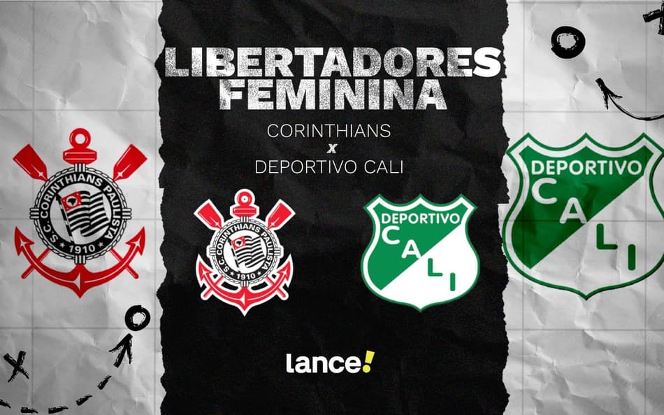 Corinthians e Deportivo Cali se enfrentam pela Libertadores Feminina.