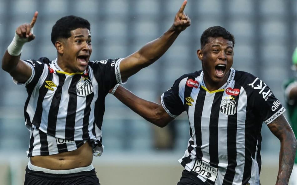 Santos derrotou o Palmeiras nos pênaltis (Foto: Reinaldo Campos/Santos FC)
