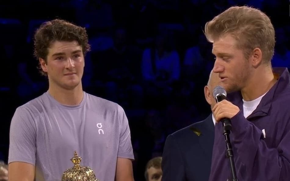 Com autoridade, João Fonseca vence Fokina e é campeão do ATP da Basileia. (Foto: Reprodução)