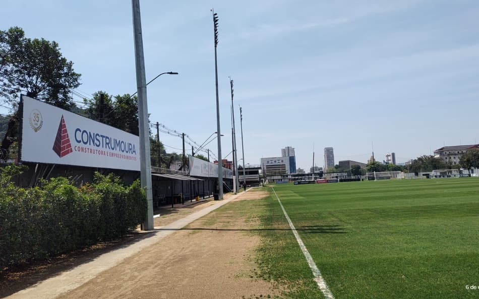 CT Rei Pelé passou foi reformas pontuais nesta temporada. (Foto: Divulgação/ Santos FC)
