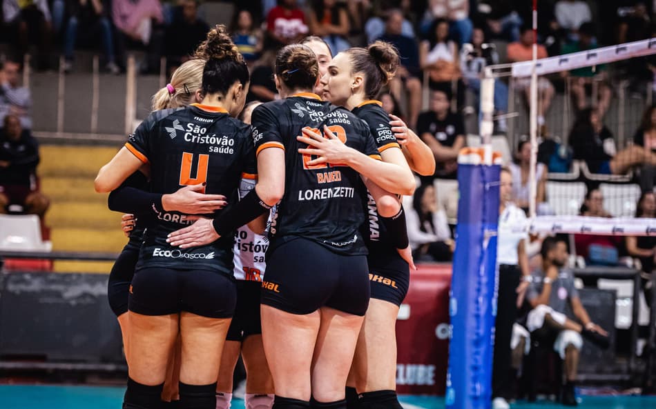 Tijuca e Osasco pela Superliga de vôlei feminino (Foto: Thiago Mendes / TTC)