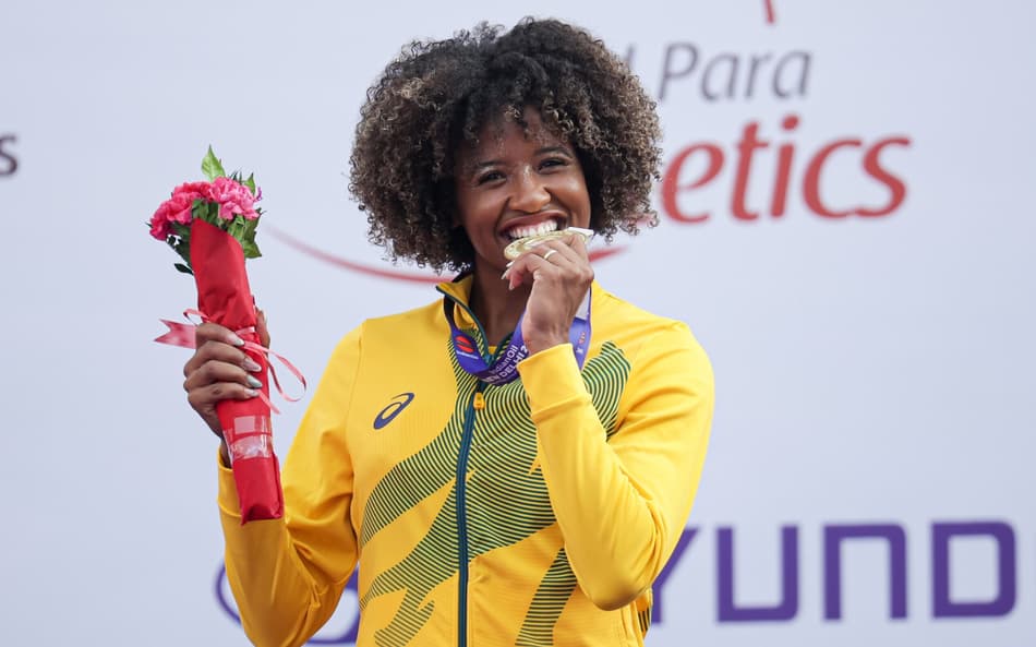 Zileide Cassiano leva ouro no Mundial de Atletismo Paralímpico (Foto: Cris Mattos/CPB)