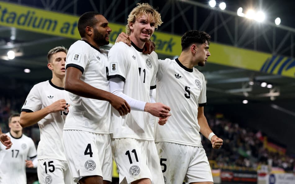 Com gol de Woltemade, a Alemanha venceu a Irlanda do Norte por 1 a 0, pelas Eliminatórias Europeias da Copa do Mundo de 2026 (Foto: Paul Faith / AFP)